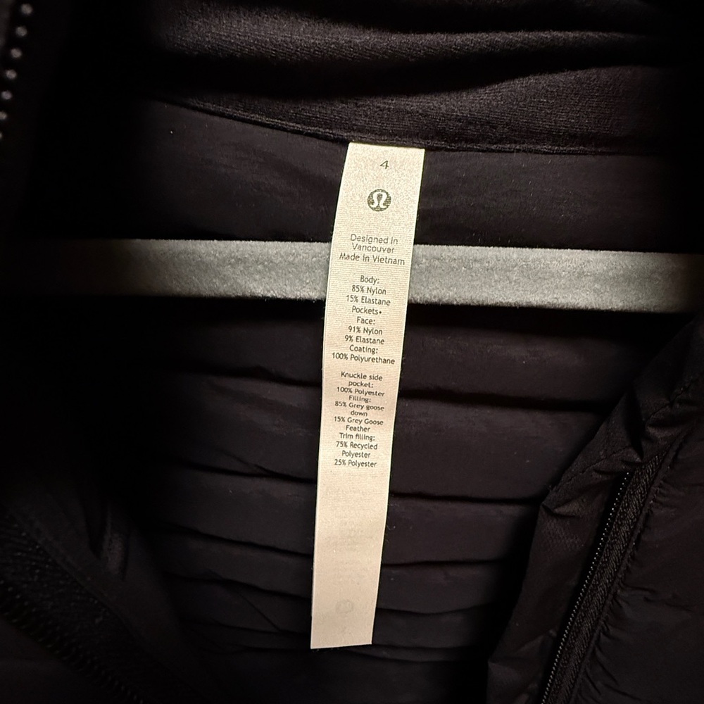 Lululemon Pack it Down Jacket - Picture 6 of 7